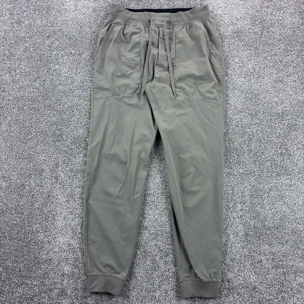 Lululemon ABC Jogger Pants Men's M Beige Warpstreme Performance Athletic LM5A85S